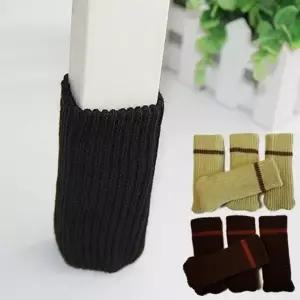 골지 의자발커버 4p 니트양말 의자다리커버 소음긁힘방지_24030380