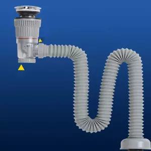 세면대 배수관 팝업 트랩 배관 싱크대 일체형트랩