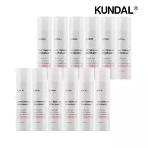 쿤달 에어리 퍼퓸 데오드란트 스프레이 베이비파우더 150ml x12개