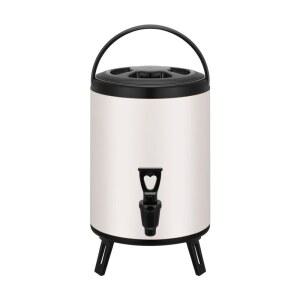 대용량 업소용 보냉 보온통 우유 물끓이기 국통 30L 강본 수제 스테인레스보온통 이동형