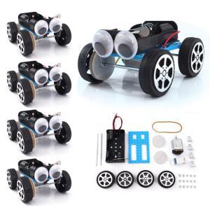 고무밴드 전동자동차 조립키트 5개 초등 체험학습교구