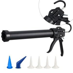 [미국배송] 코그니포지 헤비 듀티 소시지 튜브 코킹 건 25:1 추력 비율 전문 팩 20온스 / 카트리지 접착제 10온스 교체 가능한 노즐 팁 포함