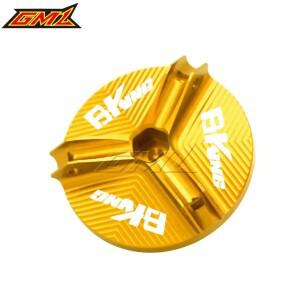바이크 오토바이 CNC 알루미늄 엔진 오일 드레인 플러그 섬프 너트 컵 커버 필러 캡 B-KING BKing 2008-201
