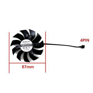 87mm 4핀 PLA09215B12H DC 12V GTX 1060 GPU 팬 EVGA 960 950 SC GNG ITX 쿨러 그래픽 비디오 카드 팬용