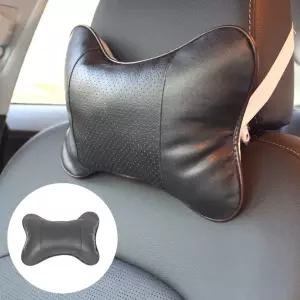 차량용 목베개 블랙 헤드레스트 장거리운전베개 차량용베개