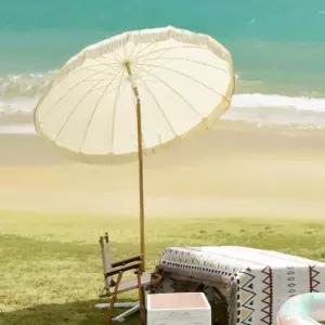 옥상 비치파라솔+받침대세트 테라스꾸미기 파라솔 낚시파라솔 캠핑파라