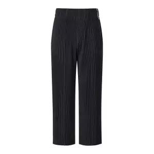 [플리츠미](의정부점)옴므 테이프 포인트 배기 핀턱 팬츠_UPPTF025001