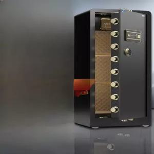 대형 금고 지문인식 보관함 비밀 돈통 도난방지