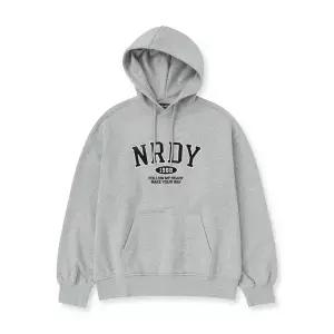 [널디](대전신세계)아치 로고 풀오버 후디(25SS) 멜란지그레이 PNES25HD0445