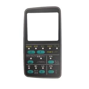 코마츠 PC60/120/200/210/220-5-6-7 굴삭기 계기판 키 스티커 디스플레이 스크린 필름 호환