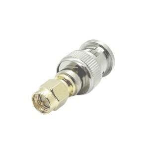 HAM 라디오 SDR 워키 토키 호환  BNC 남성 동축 커넥터 케이블 어댑터 저손실 SMA