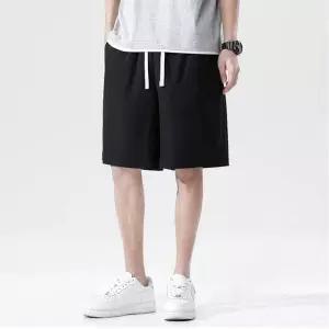 남자 반바지 5부 시원한 허리밴딩 얇은 여름 팬츠 (WFKBXI2)