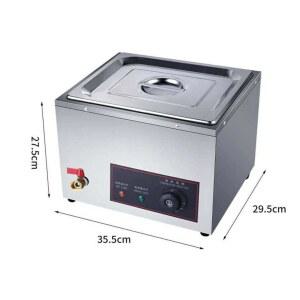 중탕기 음식 보온기 5 보온기 3개 커버 챠핑디쉬 음식보온기 워머 배식대 7L