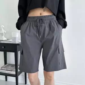 여성 카고 여름용 반바지 트레이닝 주머니 5부 (WFKBX88)