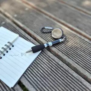 간호사 신상품 볼펜 목걸이 분실방지 실습 트렌드 블랙컬러