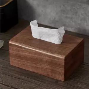 우드 각티슈 커버 보관함 휴지곽 티슈 보관 사각