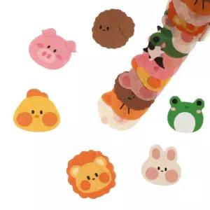 다이어리 데코 꾸미기 스티커 세트 동물