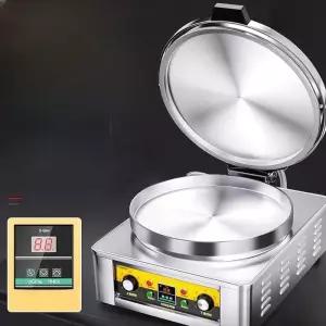 대형 전부치는 기계 간식 부침개 시장 팬케이크 전기 전부치는팬 꼬치 냄비 빈대떡 부침개팬