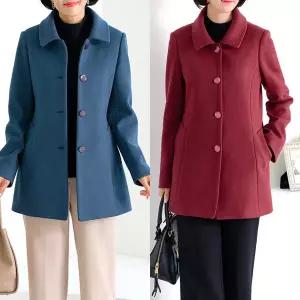 [엄마옷 로즈맘] 경은카라울자켓