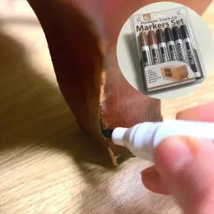 가구 스크래치 보수 마카펜 6컬러기스 흠집 마커 칠 까임 매꿈 칼라 자국 찍힘 보수재