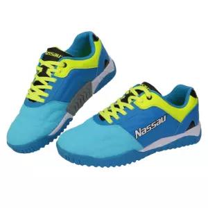 낫소 최고의 스피닝 스트라이크 이글 족구화 블루 간편한운동용품 다리운동 구기스포츠 안정감 착화감좋은