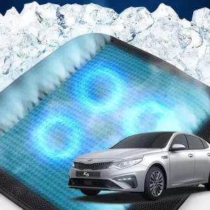 K5 호환 차량용 쿨링시트 메쉬 4팬용방석 사무실 여름방석 자동차 의자 아이스 휴대용 용통풍 용자동차 용