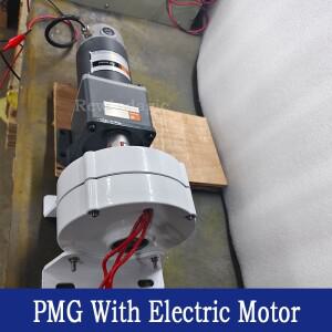 5000W 영구 자석 발전기 12V 24V 48V 750rpm 다이나모 구동 모터가있는 조용한