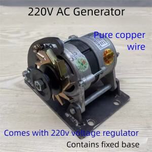 220V 2000W AC 발전기 12V 24V DC 영구 자석 브러시리스 고전력 순수 구리 와이어 가정용