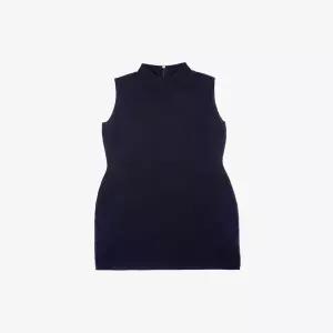 [정가 400000원] 모크넥 슬리브리스 비스코스 원피스 MF482PU33D1587