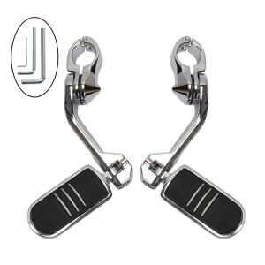 히 오토바이 하이웨이 페그 25인치 가드 스포츠스터 앵글 일렉트라 로드 스트리트 충돌 조절식 와 크롬 엔진 소프트 호환되는