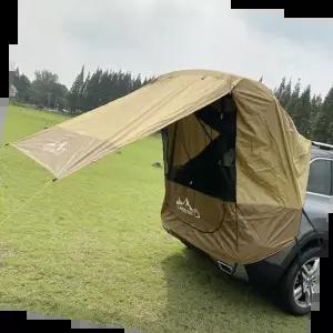 꼬리 키밍 차량용 트렁크 차박텐트 자동차타프 카쉘터