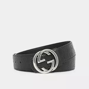 [구찌]구찌 26SS 인터로킹 G버클 리버시블 레더 남성 벨트 849862 AAFDV 1000