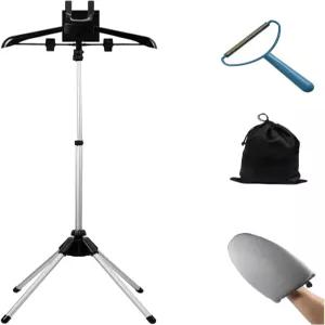 조절 가능한 높이와 다림질 장갑 접이식 의류 찜기 스탠드 대부분의 찜기와 호환 범용 랙 간편한 찜 및