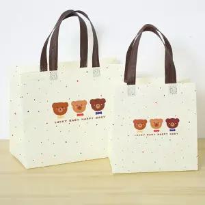 튼튼하고 실용적인 부직포 기프트 백 10p튼튼한선물가방 대용량 휴대용 방수쇼핑 에코 PVC 비닐 타포린 포