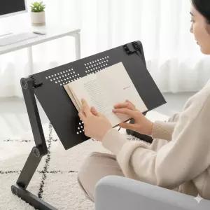 각도높이조절 접이식 좌식테이블 침대 노트북 태블릿 거치대