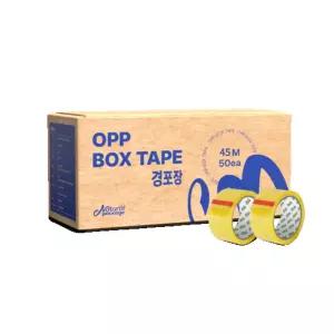 경포 OPP테이프 투명 48mm45M 50개택배포장 OPP 박스 포장용
