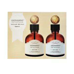 지오바니 디퓨저 화이트 머스크 150ml x 2개입세트 오일 용품 자동차실내 향기좋은 좋은방향제 방향제