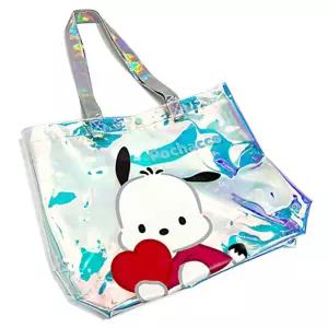 포차코 홀로그램 사각 비치가방수영 여행 수납 물놀이 수영장 다용도 산리오 캐릭터 비치백 워시백 목욕