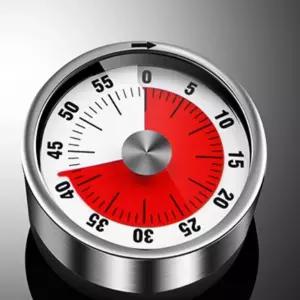 레트로 태엽 수동 기계식 주방 쿠킹 타이머 - 60분 설요리 제빵용 디지털 타임 용타이머 요리용 용품