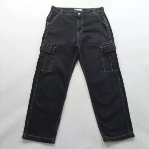 자라 청바지 일자 흑청 청카고 데님팬츠 사이즈35