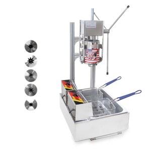 GZZT 스페인 Churros 상업용 라틴 프레스 ITOP 필링 스테인리스 계스페인