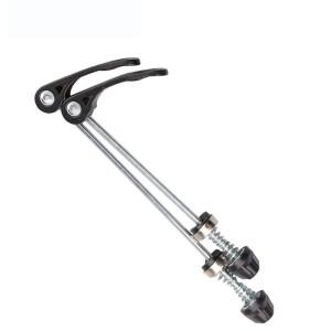 호환 티타늄 Ti 자전거 퀵 릴리스 꼬치 레버  MTB 로드 바이크용  휠 허브  경량 145mm