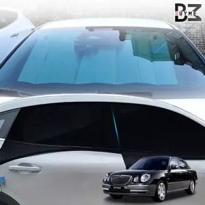 뉴오피러스 차박 캠핑 모기장 햇빛가리개세트량용커텐 자동 풀세트 커튼 량가리개 량용 썬바이저 카커