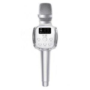 블루투스 노래방 마이크 오디오 미니 양방향 일체형 방송 핸드 마이크 잔향 휴대 올인