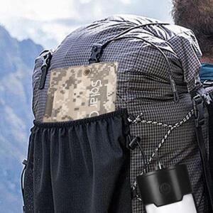 12W 5V 접이식 태양 전지 패널 USB 충전기 휴대용 보조베터리 야외 캠핑을 고