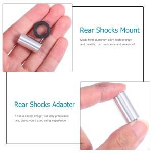 호환 2개 쇼크 업소버 리어 부싱 블랙 오토바이 산악 자전거 알루미늄 내구성