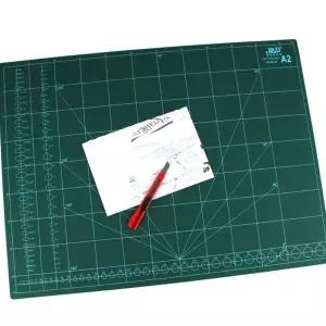 칼판 커팅매트 A2컷팅A3 책상용품세트 사무 A2 고무 투명아스테이지 모던데스크패드 심플한