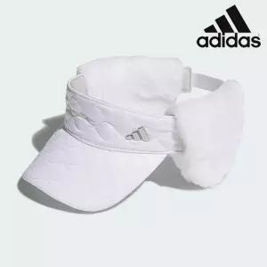 [아디다스] 여성용 모자// IS6284// W EARMUFF VISOR 우먼스 DWR 이어머프 골프 바이저