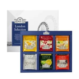 아마드 선물세트- 런던셀렉션 6종 쇼핑백포함차 세트 홍차 시즌티 티백 타백홍 벡홍 홍백 홍벡