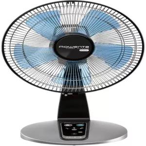 로웬타 책상 선풍기 터보 사일런스 테이블 리모컨 포함 18인치 침실용 초조용한 진동 휴대용 5단 속도